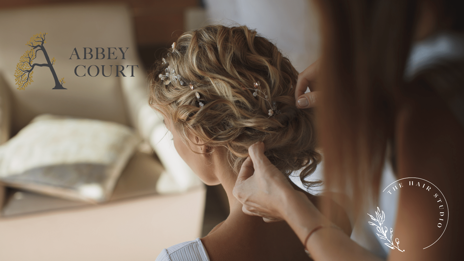 The Hair Studio with stamp